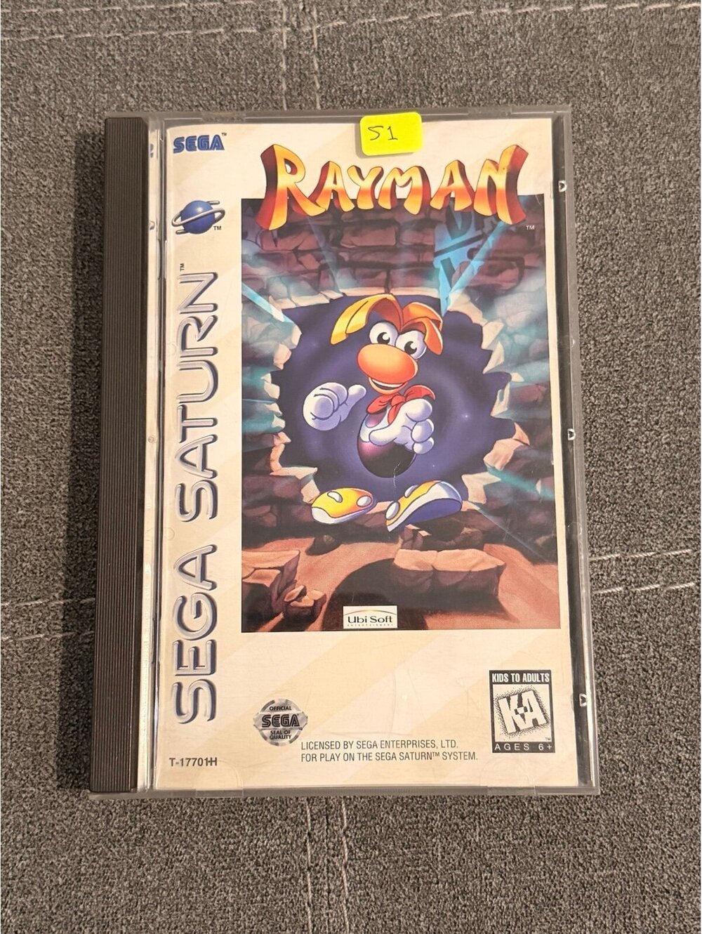 Rayman for Sega Saturn